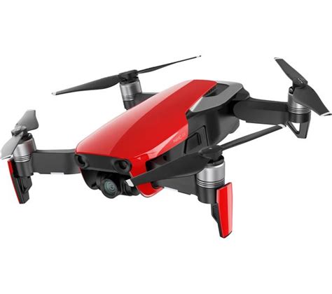 buy dji mavic air drone  controller flame red  delivery currys