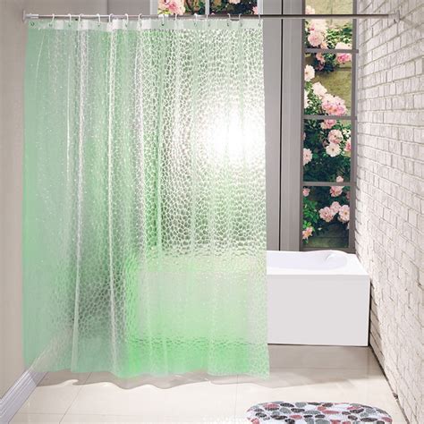 waterproof shower curtain translucent  thickened  shower curtains bathroom curtain