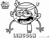 Loud Lincoln House Coloring Pages Printable Kids sketch template