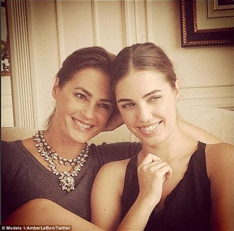 yasmin le bon 49 and daughter amber 24 could pass as sisters daily mail online