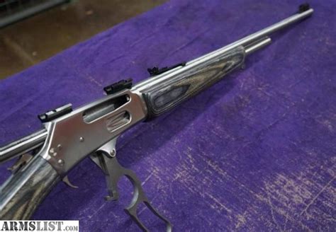 armslist  sale marlin xlr stainless laminate   lever action rifle