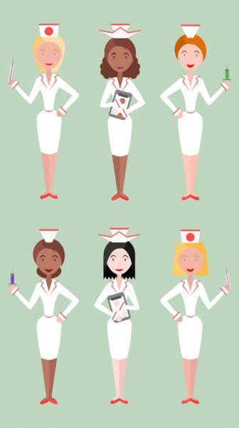 ᐈ Black Nurse Cartoon Stock Images Royalty Free African American Nurse