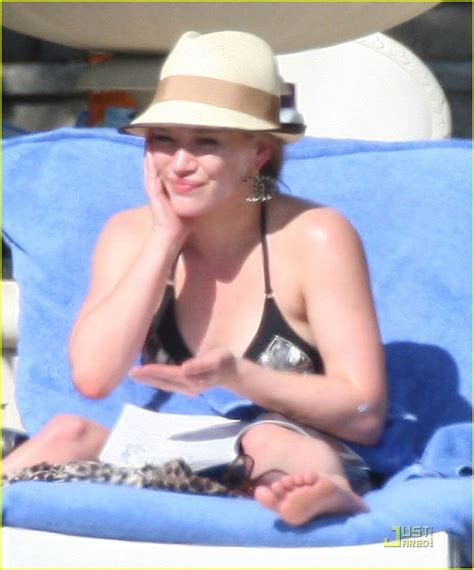 Full Sized Photo Of Hilary Duff Ghost Whispherer Bikini 13 Photo