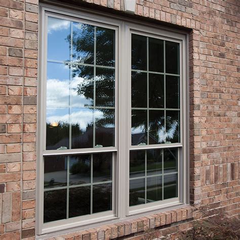 vertical sliding window pcv double hung window