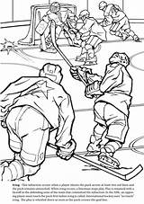 Hockey Coloring Pages Ice Sports Winter Goalie Printable Olympics Extreme Adult Sheets Goal Welcome Colouring Book Drawing Color Adults Publications sketch template