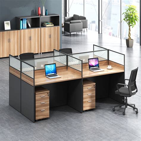 fashion wooden cubicles office furniture partitions  person
