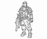 Borderlands sketch template