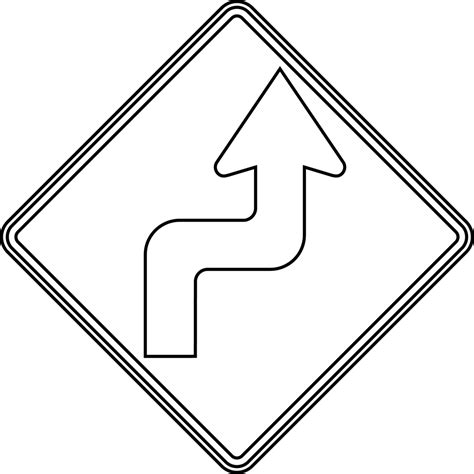 printable traffic signs coloring pages