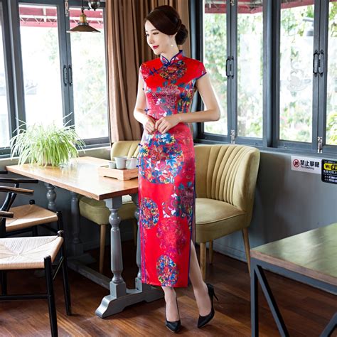 Buy Shanghai Story Modern Cheongsams Long Qipao Dress