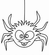 Spider Coloring Pages Color Printable Top sketch template
