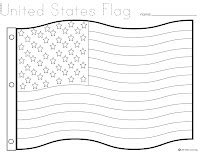 stars learning flag day wprintables