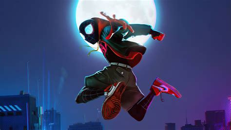 miles morales   spider verse wallpaper