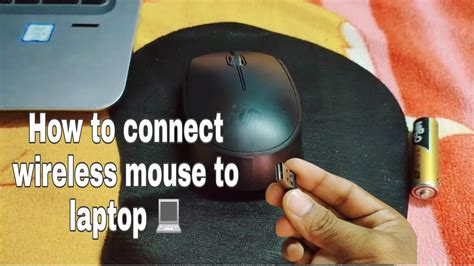 connect wireless mouse  laptop connect wireless mouse  laptop esa tech  telugu