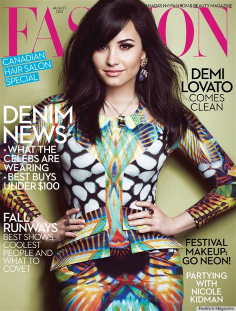 Demi Lovatos Fashion Magazine Shoot Is Upscale Breathtaking Photos