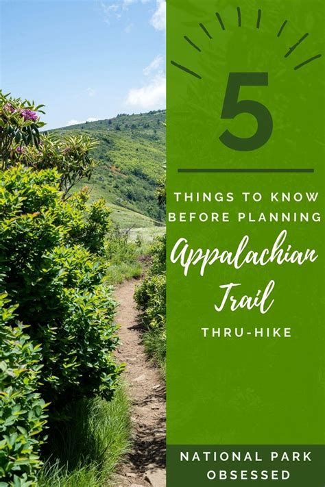 5 things to know before planning an appalachian trail thru hike