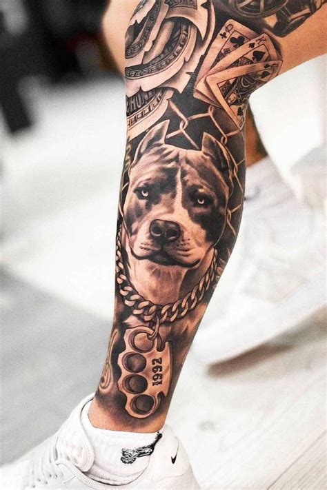 pitbull tattoos ideas  designs  tattoosboygirl