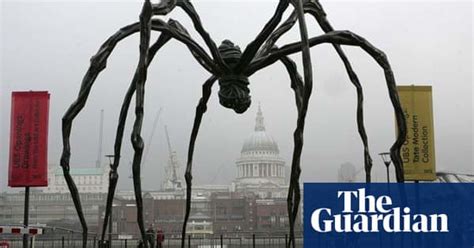 in pictures giant spider takes up residence at tate art and design the guardian