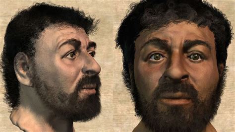 real face  jesus forensic scientists   recreated  face
