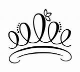 Crown Princess Coloring Pageant Clipart Clipartbest Beauty Tattoos Name sketch template
