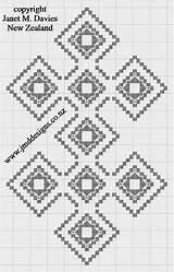 Hardanger Designs Embroidery sketch template