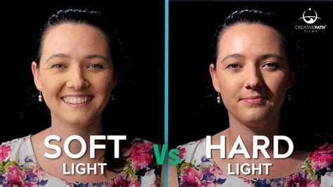 Hard Light Vs Soft Light Film Lighting Techniques Youtube