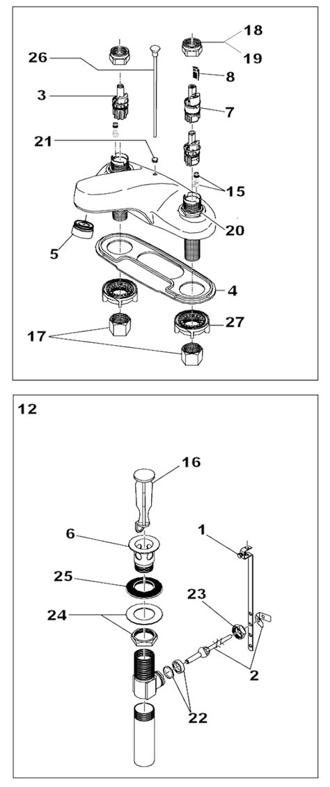 delta faucet  parts list  diagram ereplacementpartscom