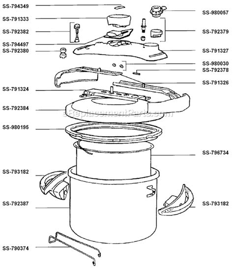 fal  pressure cooker oem replacement parts  ereplacementpartscom