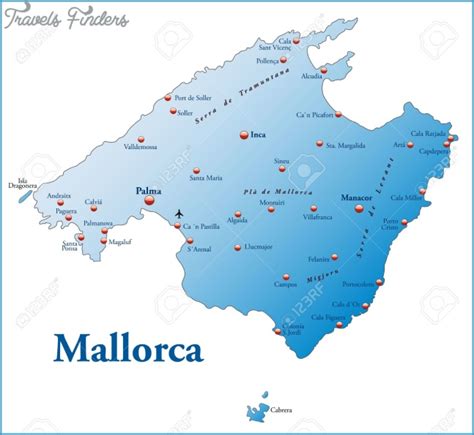 mallorca map  mallorca mallorca map     prin travelsfinders