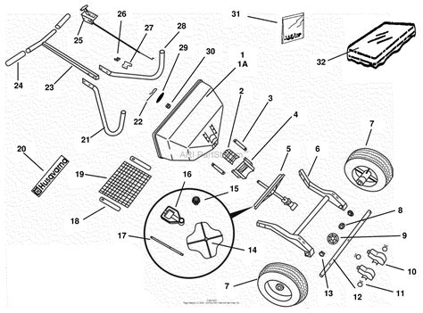 scotts spreader replacement parts diagram