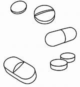 Pill Drawing Thursday Getdrawings sketch template