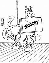Doo Scooby sketch template