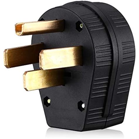 nema  p power plug  amp  prong  straight angles dryer male ebay