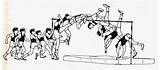 Lompat Tinggi Teknik Gaya Straddle Dasar Kesalahan Terjadi Sering Olahragapedia Olahraga Gambarnya Beserta Badan Udara Posisi Abah sketch template