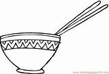 Coloring Bowl Rice Chopsticks Pages Clipart Kitchenware Cereal Cliparts Getdrawings Clipartbest Super Coloringpages101 Library Getcolorings Printable Kids sketch template