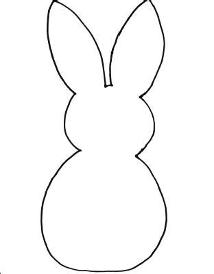 bunny template printable easy easter crafts easter crafts