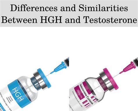 Are Hgh And Testosterone So Different Can You Stack Them