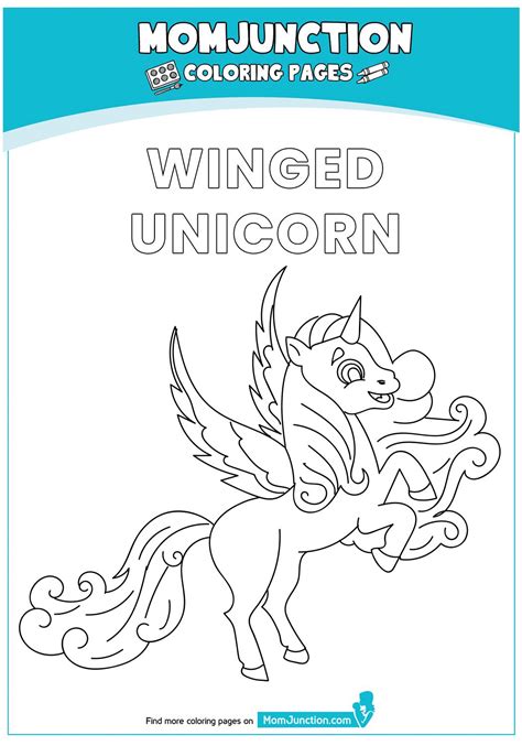 print coloring image momjunction coloring pages unicorn coloring