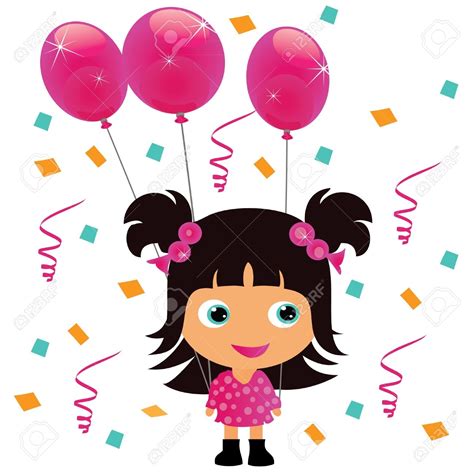 baby girl birthday clipart   cliparts  images