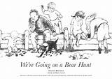 Hunt Bear Going Re Book Colouring Coloring Kids Pages Sheets Fun Bears Books Activities Four Dog Perfect Read Scholastic Preschoolers sketch template