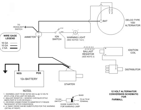 diagram wiring diagram  volt generator   volt alternator full