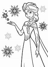 Frozen Coloring Pages Disney Getdrawings sketch template