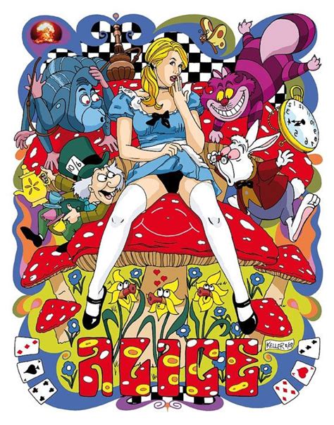 naughty alice in wonderland squirts naked photo