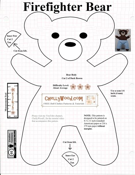 printable teddy bear pattern  printable word searches