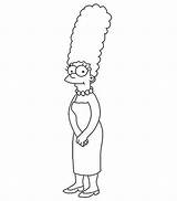 Marge Simpsons Tudodesenhos Colorier Bart Pintar Piedras Rocks Outfits Mignonnes Coloriages Disimpan Homer sketch template