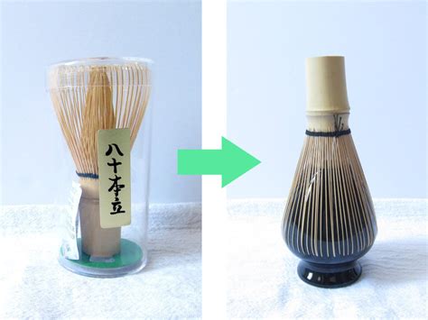 properly care   matcha whisk chasen  cup  life