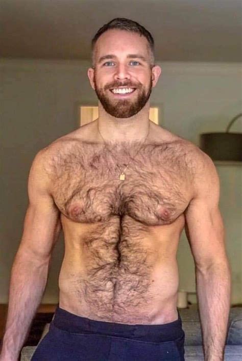 pin on hairy chest