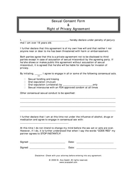 sexual consent form pdf 2020 2021 fill and sign printable template