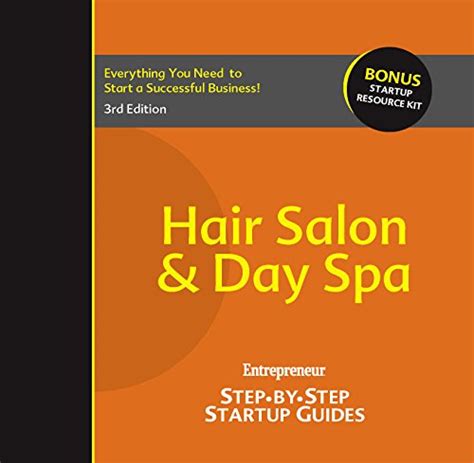 hair salon  day spa step  step startup guide startup guides  amazoncouk kindle