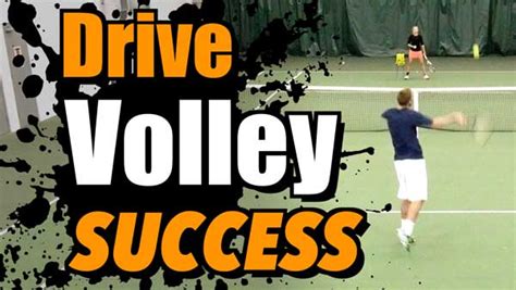 drive volley success