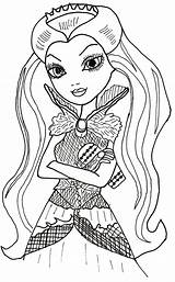 Coloring Ever After High Pages Queen Raven Printable Sheet Print Color Sheets Colouring Cartoon Getdrawings Kids Getcolorings Books sketch template